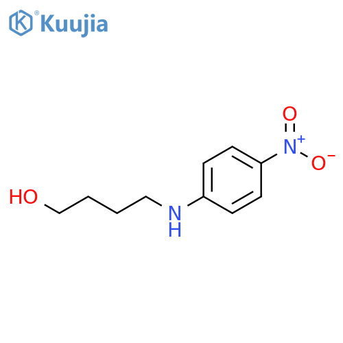 1-Butanol, 4-[(4-nitrophenyl)amino]- structure