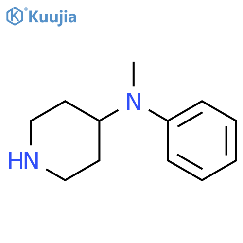 N-Methyl-N-phenylpiperidin-4-amine structure