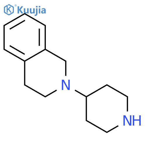 2-(Piperidin-4-yl)-1,2,3,4-tetrahydroisoquinoline structure