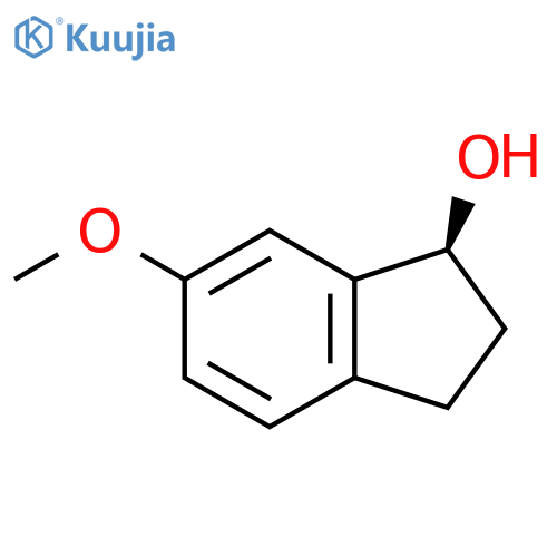 (1S)-6-methoxy-2,3-dihydro-1H-inden-1-ol structure