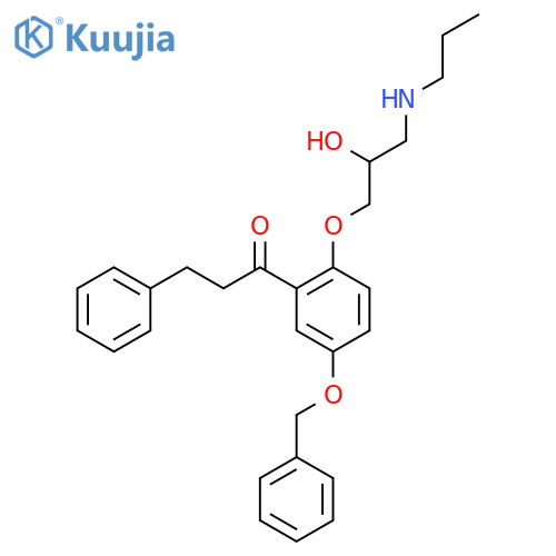 5-Benzyloxy Propafenone structure