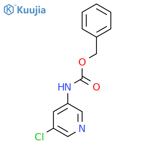 benzyl N-(5-chloropyridin-3-yl)carbamate structure