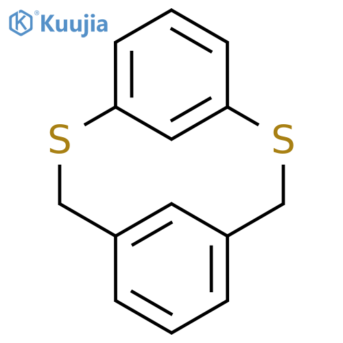 2,10-Dithiatricyclo[9.3.1.14,8]hexadeca-1(15),4,6,8(16),11,13-hexaene structure