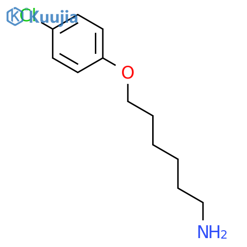 1-(6-Aminohexyl)oxy-4-chlorobenzene structure