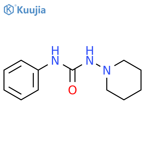 Urea,N-phenyl-N'-1-piperidinyl- structure