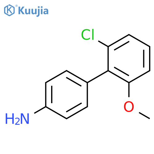 4-(2-chloro-6-methoxyphenyl)aniline structure