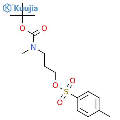3-(p-Toluenesulfonate)-N-methyl-N-boc-propylamine structure