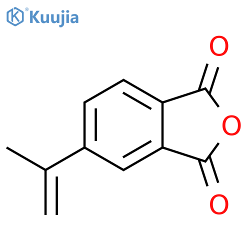 1,3-Isobenzofurandione,5-(1-methylethenyl)-(9CI) structure