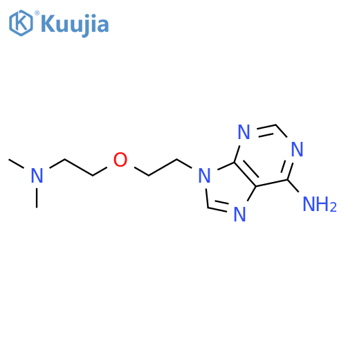 9H-Purin-6-amine, 9-[2-[2-(dimethylamino)ethoxy]ethyl]- structure
