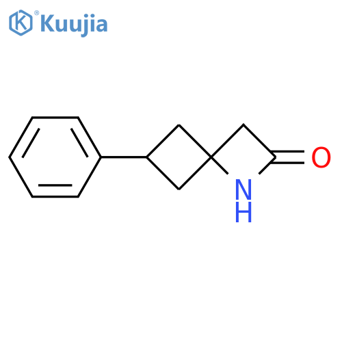 6-phenyl-1-azaspiro3.3heptan-2-one structure