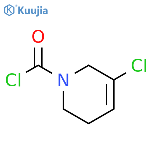 5-chloro-1,2,3,6-tetrahydropyridine-1-carbonyl chloride structure