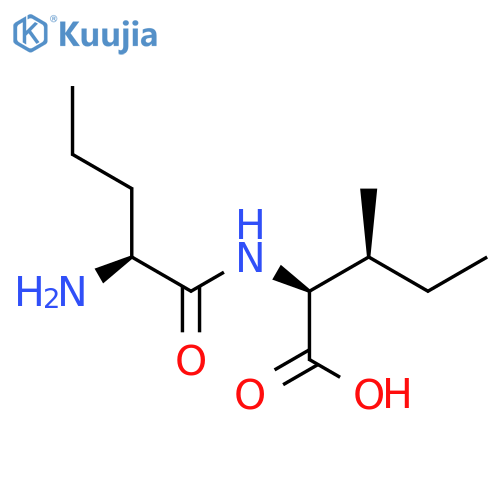 L-Norvalyl-L-isoleucine structure