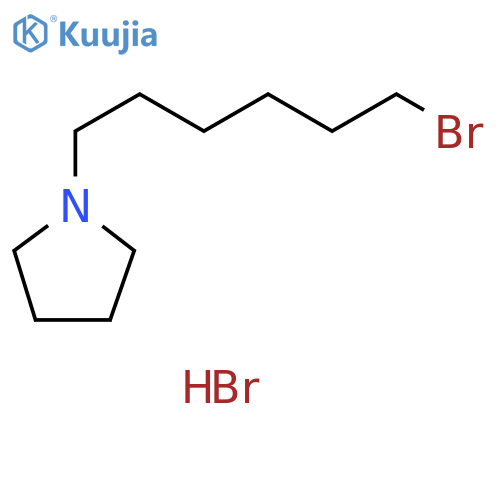 1-(6-Bromohexyl)pyrrolidineHydrobromide structure