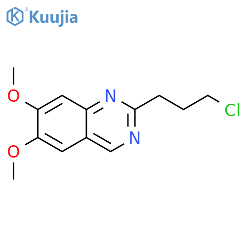2-(3-Chloropropyl)-6,7-dimethoxyquinazoline structure