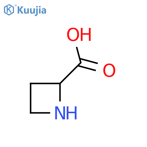 DL-Azetidine-2-carboxylic acid structure