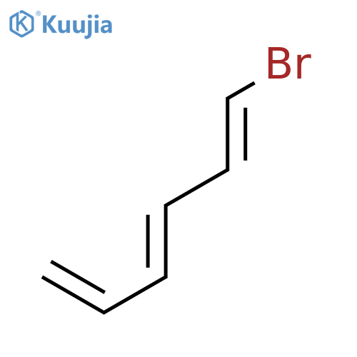 1,3,5-Hexatriene, 1-bromo-, (E,E)- structure