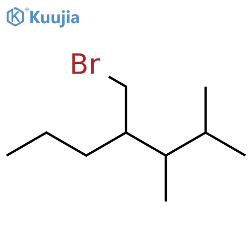 Heptane, 4-(bromomethyl)-2,3-dimethyl- structure