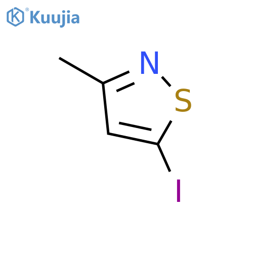 5-Iodo-3-methylisothiazole structure