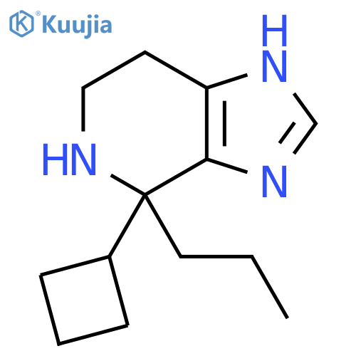 4-cyclobutyl-4-propyl-3H,4H,5H,6H,7H-imidazo4,5-cpyridine structure