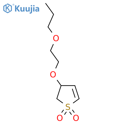 3-(2-propoxyethoxy)-2,3-dihydro-1lambda6-thiophene-1,1-dione structure
