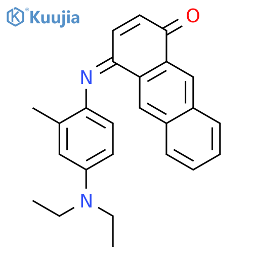 1(4H)-Anthracenone, 4-[[4-(diethylamino)-2-methylphenyl]imino]- structure