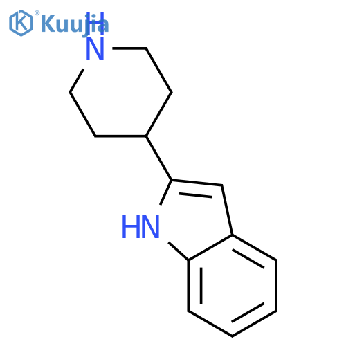 2-(piperidin-4-yl)-1H-indole structure