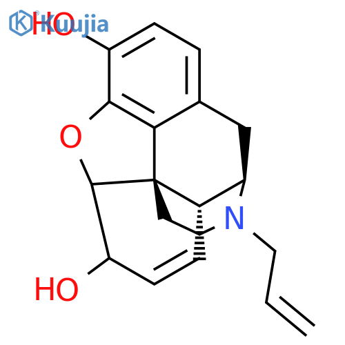 Morphinan-3,6-diol, 7,8-didehydro-4,5-epoxy-17-(2-propenyl)- structure