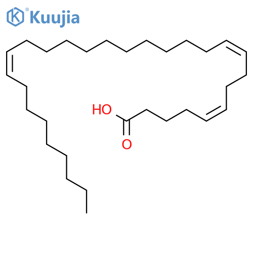 5,9,21-Triacontatrienoic acid, (5Z,9Z,21Z)- structure