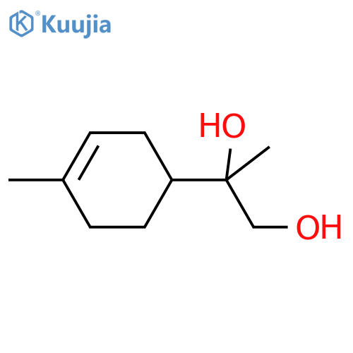 2-(1R)-4-Methyl-3-cyclohexen-1-yl-1,2-propanediol structure