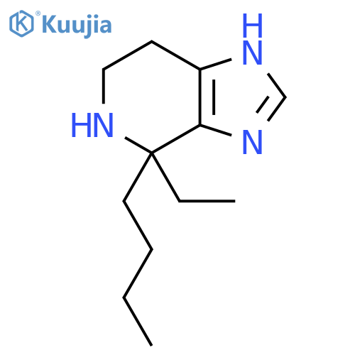 4-butyl-4-ethyl-3H,4H,5H,6H,7H-imidazo4,5-cpyridine structure