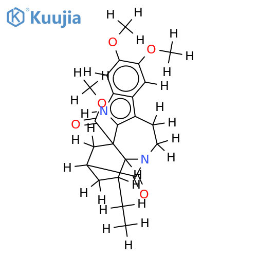 12,13-dimethoxy-19-oxo-ibogamine-18-carboxylic acid methyl ester structure