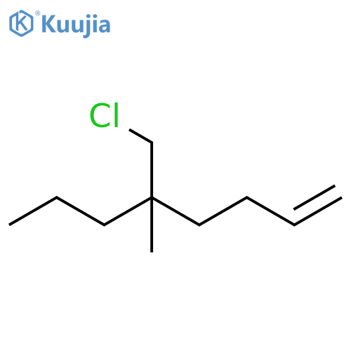 1-Octene, 5-(chloromethyl)-5-methyl- structure