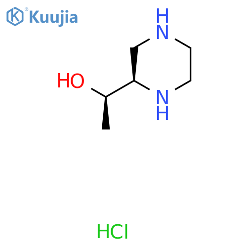 (R)-1-((R)-Piperazin-2-YL)ethanol hcl structure