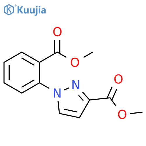 Methyl 1-(2-(Methoxycarbonyl)Phenyl)-1H-Pyrazole-3-Carboxylate structure