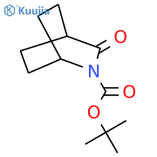 tert-Butyl 3-oxo-2-azabicyclo[2.2.2]octane-2-carboxylate structure