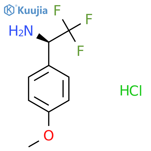 (R)-2,2,2-Trifluoro-1-(4-methoxyphenyl)ethanamine hcl structure
