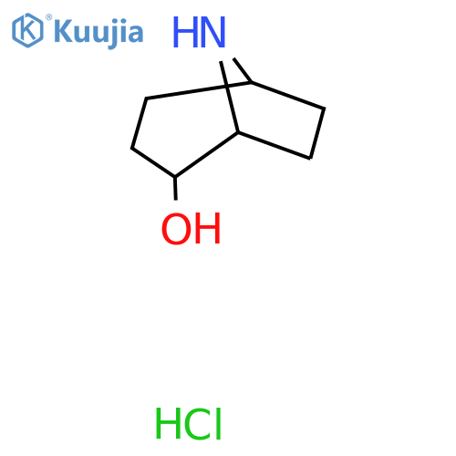 8-Azabicyclo[3.2.1]octan-2-ol hydrochloride structure