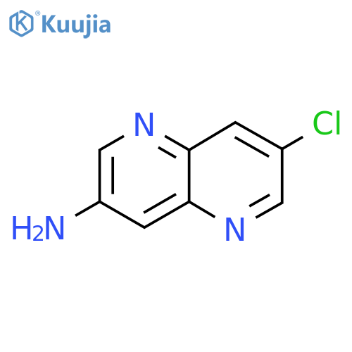 7-Chloro-1,5-naphthyridin-3-amine structure