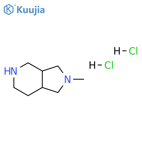 2-methyl-octahydro-1H-pyrrolo[3,4-c]pyridine dihydrochloride structure