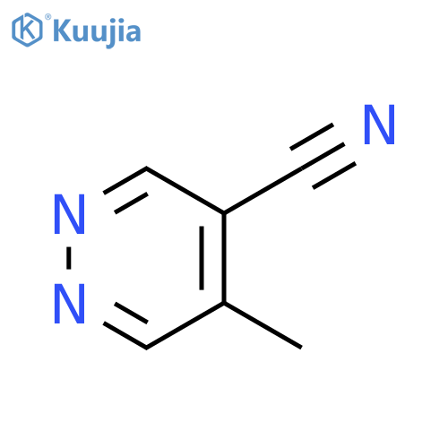 5-methylpyridazine-4-carbonitrile structure