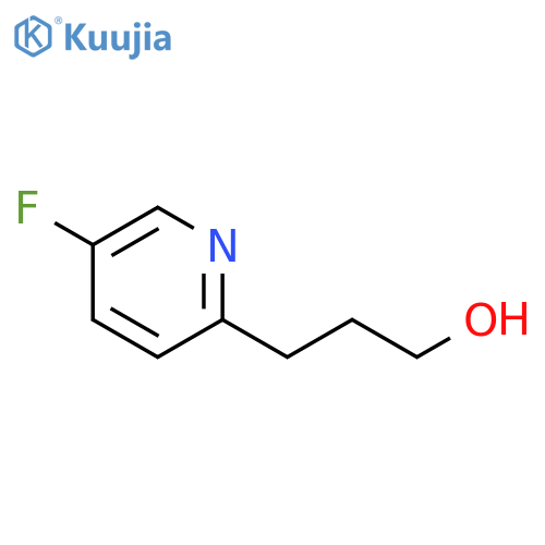 3-(5-fluoropyridin-2-yl)propan-1-ol structure