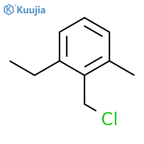 2-(chloromethyl)-1-ethyl-3-methylBenzene structure