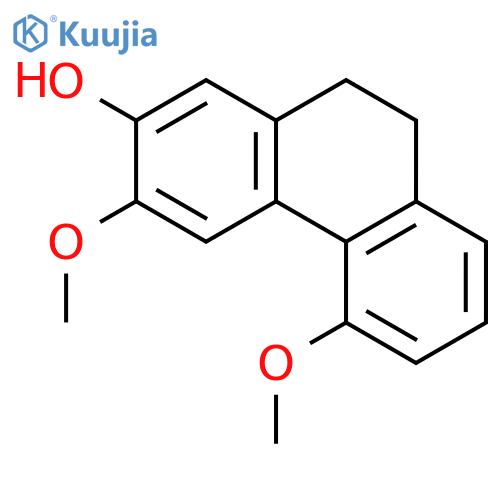 2-Phenanthrenol, 9,10-dihydro-3,5-dimethoxy- structure