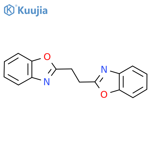 Benzoxazole, 2,2'-(1,2-ethanediyl)bis- structure