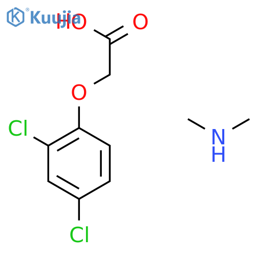 2,4-Dichlorophenoxyacetic Acid Dimethylamine Salt structure