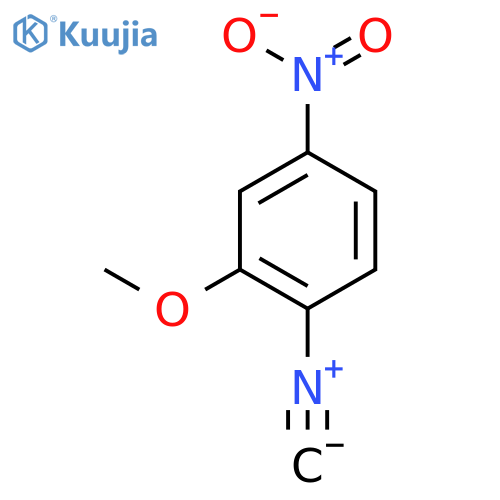 2-methoxy-4-nitrophenyl isocyanide structure