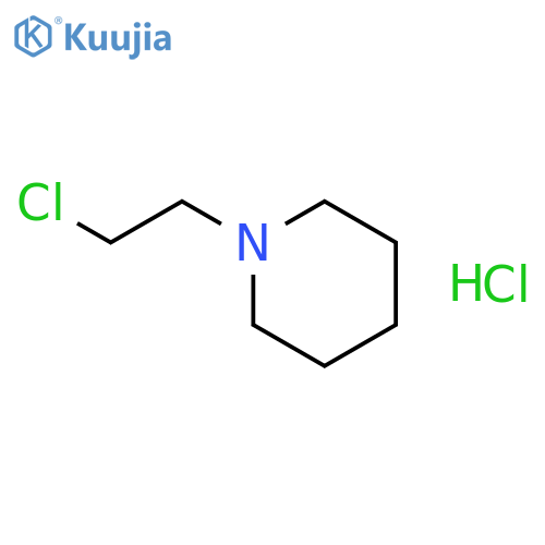 1-(2-Chloroethyl)piperidine hydrochloride structure