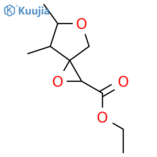 Ethyl 6,7-dimethyl-1,5-dioxaspiro[2.4]heptane-2-carboxylate structure
