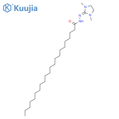 Docosanoic acid, (1,3-dimethyl-2-imidazolidinylidene)hydrazide structure
