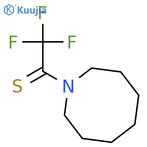 Azocine, octahydro-1-(2,2,2-trifluoro-1-thioxoethyl)- structure